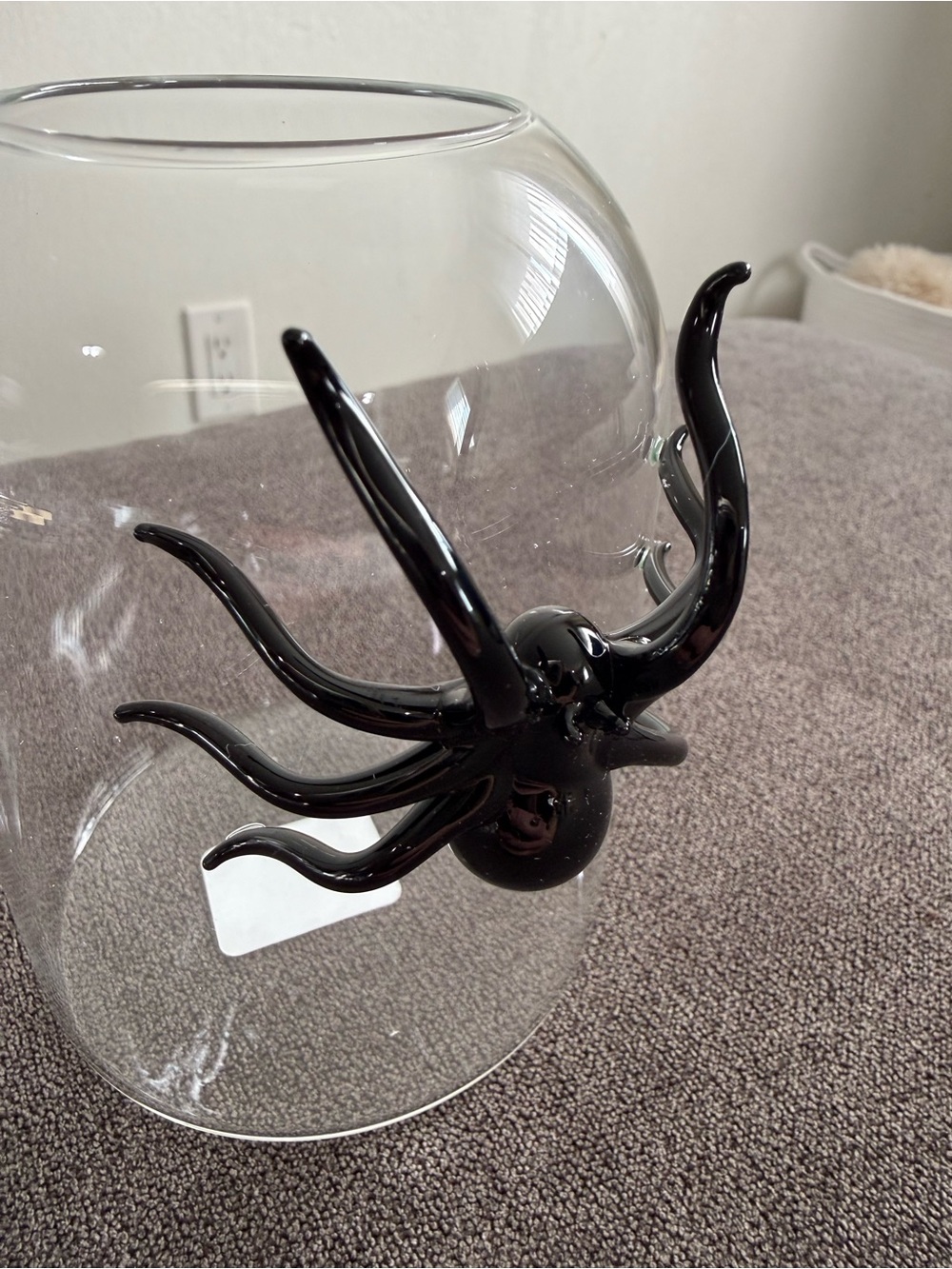 West Elm Glass Spider Vase - Picture 6 of 8